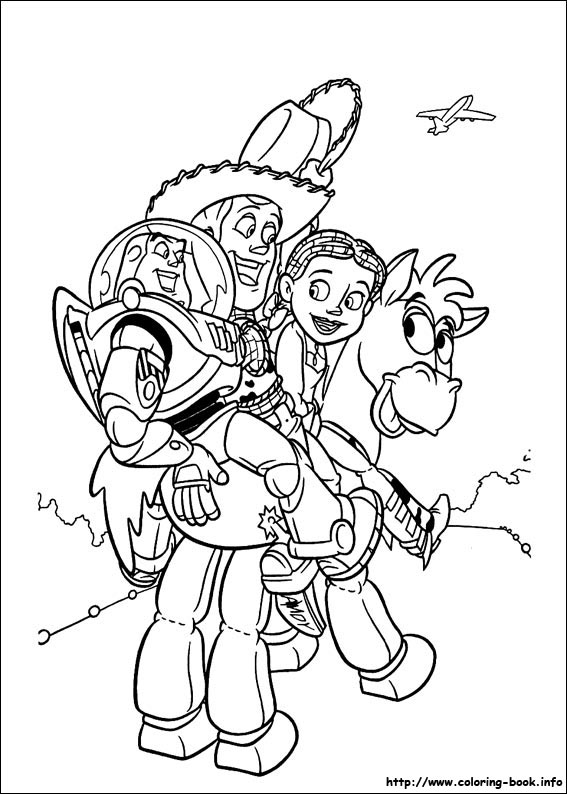 Toy Story coloring picture